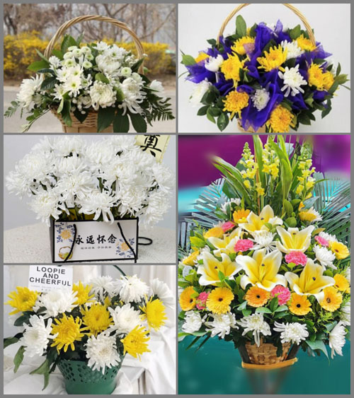 福建福州长乐市梅花镇梅东村白事提篮配送